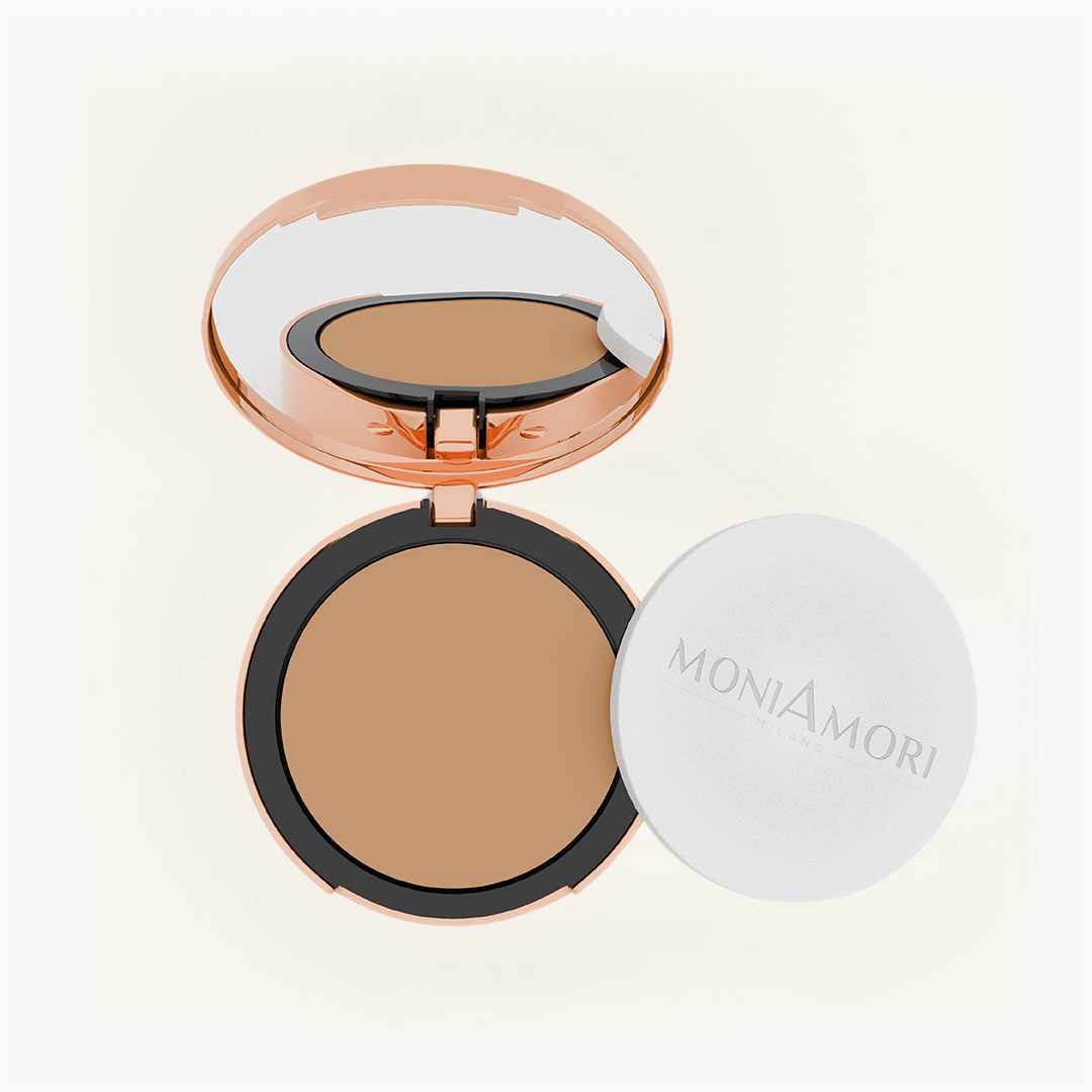 Solar Defence Compact Foundation - Cinnamon Roll