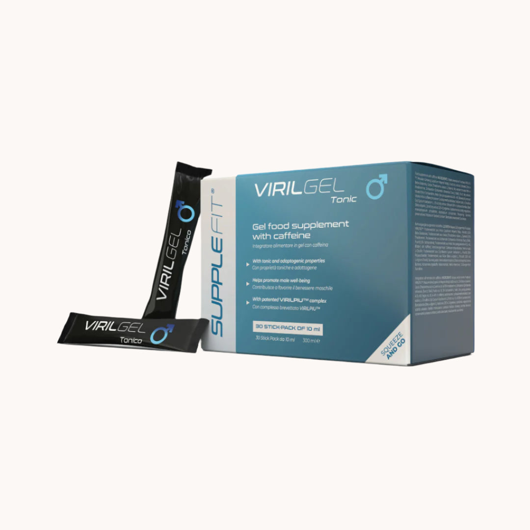 MYVERA CRUSH Man + Nahrungsergänzung mit Aloe Vera, Vitamin C und pflanzlichen Extrakten zur Unterstützung von Testosteron, Energie, Vitalität und Durchblutung – tropischer Geschmack

