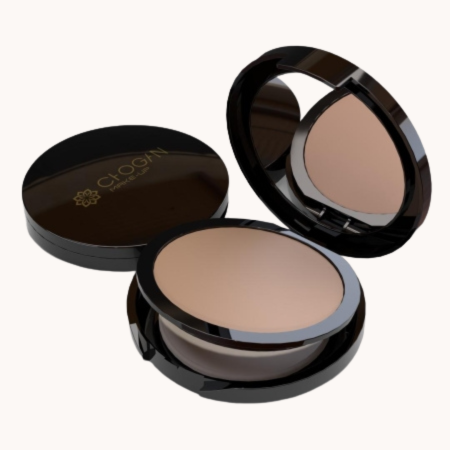 Chogan SILK FACE Kompaktpuder mit cremiger Textur für natürliches, frisches Make-up und glatte Haut